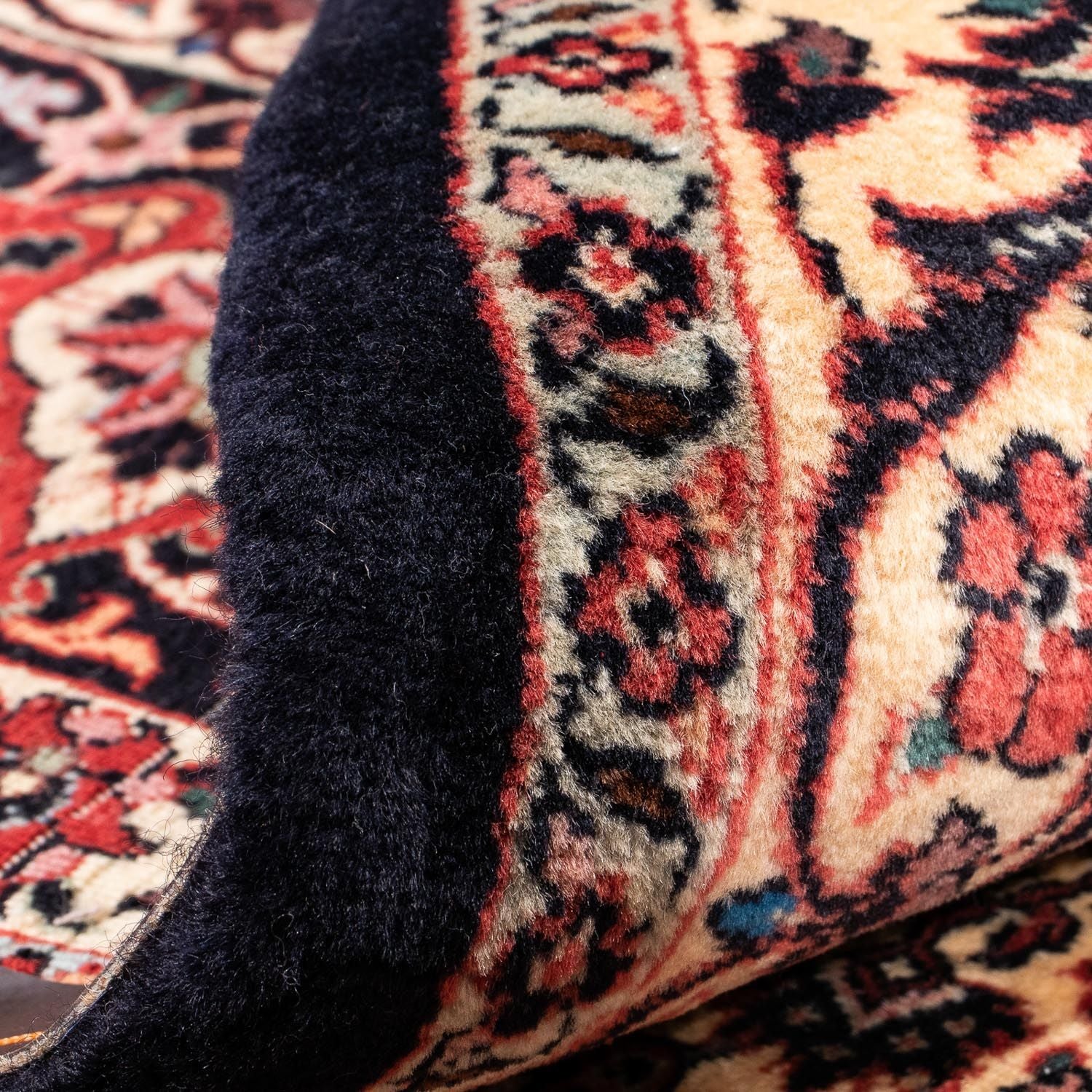 Alfombra persa - Bidjar - 340 x 252 cm - rojo claro