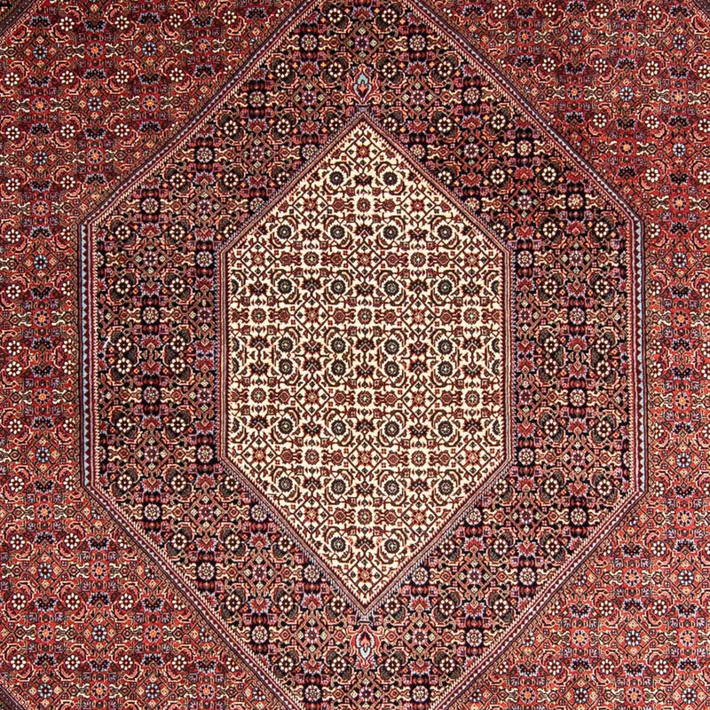 Alfombra persa - Bidjar - 358 x 255 cm - rojo claro