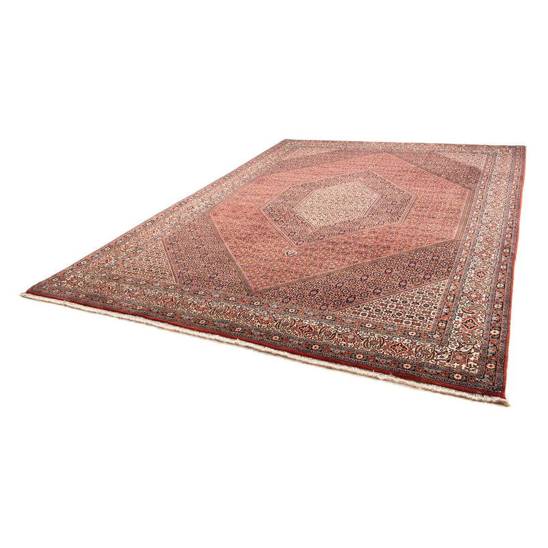 Alfombra persa - Bidjar - 358 x 255 cm - rojo claro