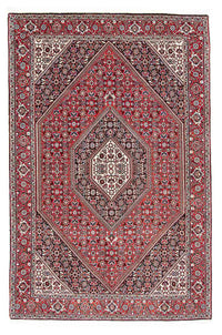 Alfombra persa - Bidjar - 173 x 111 cm - rojo claro