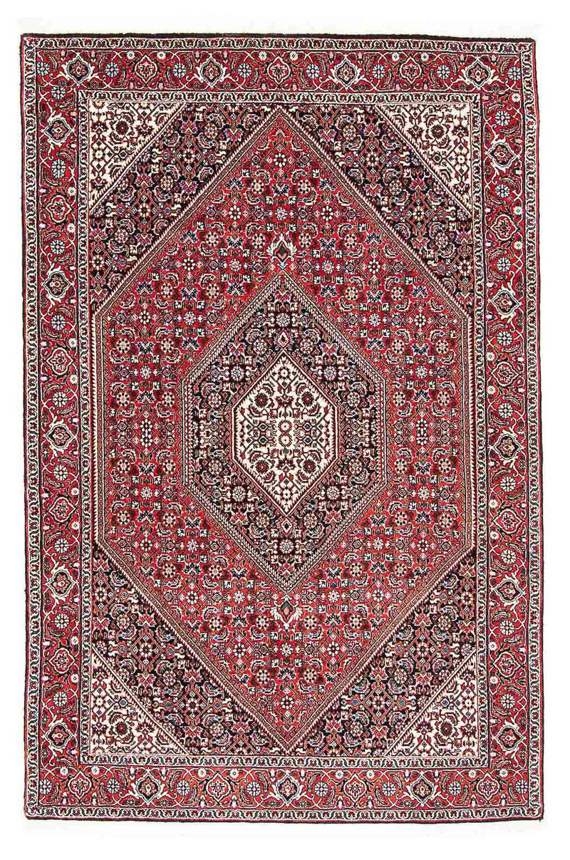 Alfombra persa - Bidjar - 173 x 111 cm - rojo claro