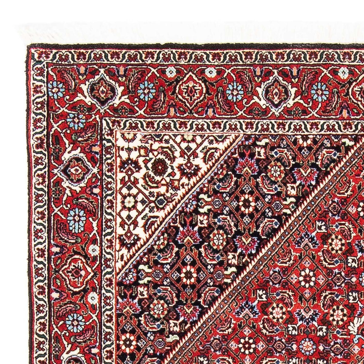 Alfombra persa - Bidjar - 173 x 111 cm - rojo claro