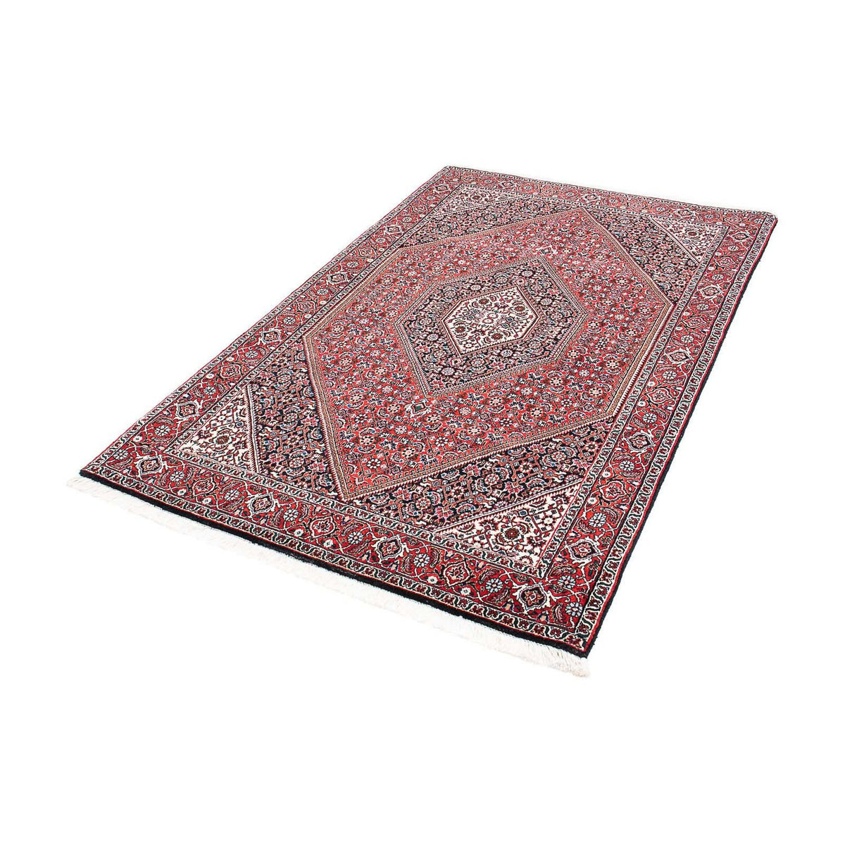 Alfombra persa - Bidjar - 173 x 111 cm - rojo claro