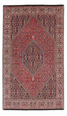Alfombra persa - Bidjar - 183 x 110 cm - rojo claro