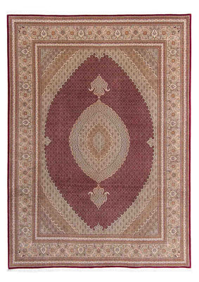 Alfombra persa - Tabriz - 351 x 254 cm - rojo oscuro