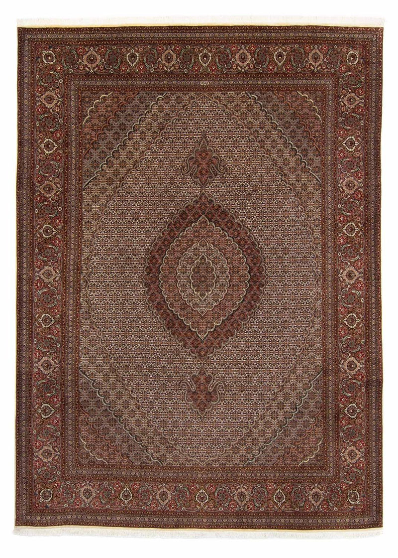 Alfombra persa - Tabriz - 353 x 245 cm - marrón