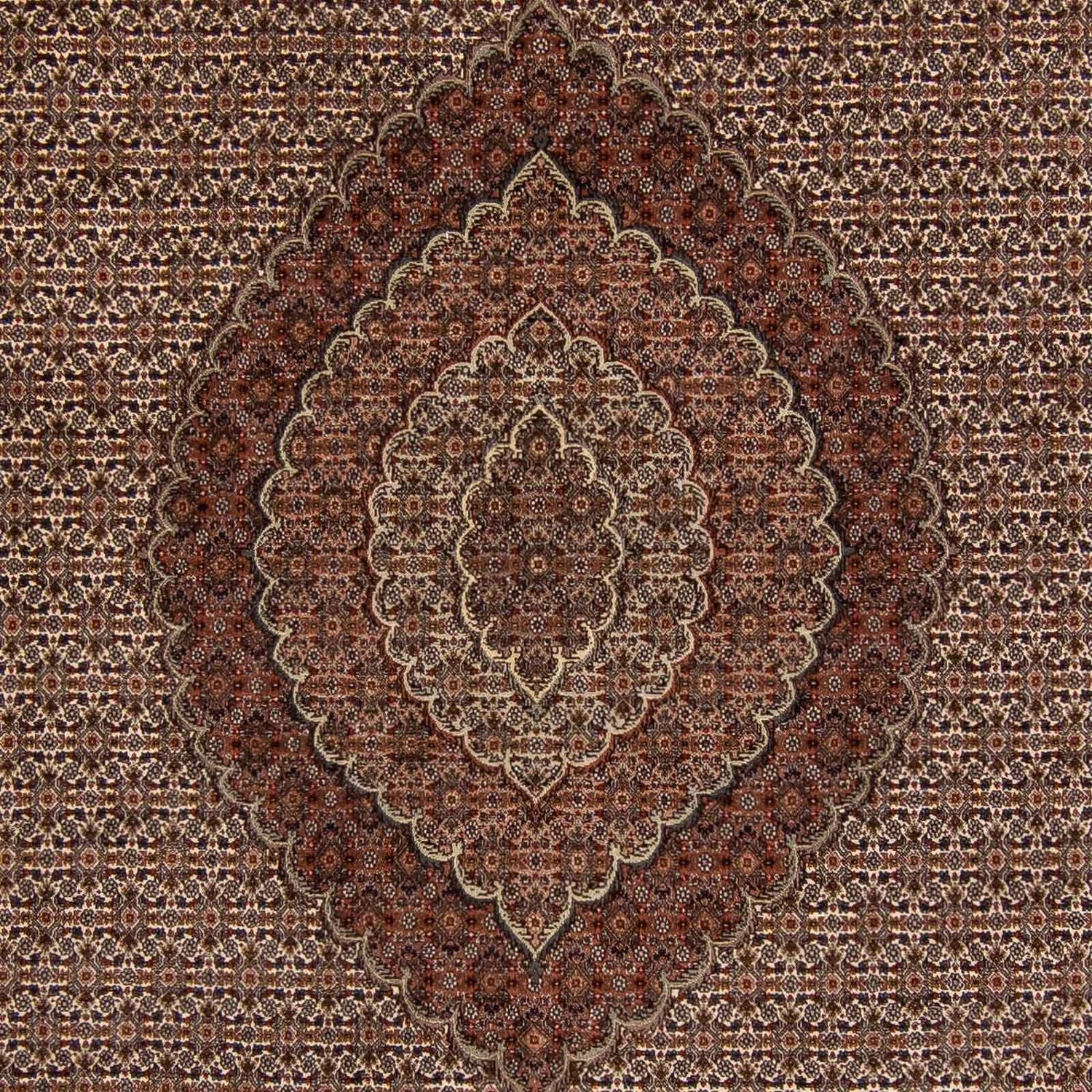 Alfombra persa - Tabriz - 353 x 245 cm - marrón