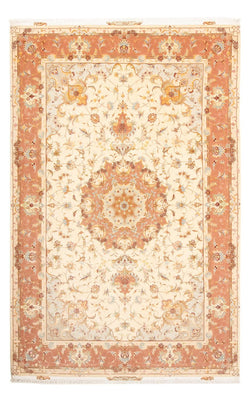 Alfombra Persa - Tabriz - Real - 312 x 203 cm - beige