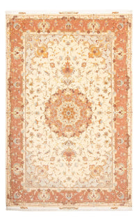 Alfombra Persa - Tabriz - Real - 312 x 203 cm - beige