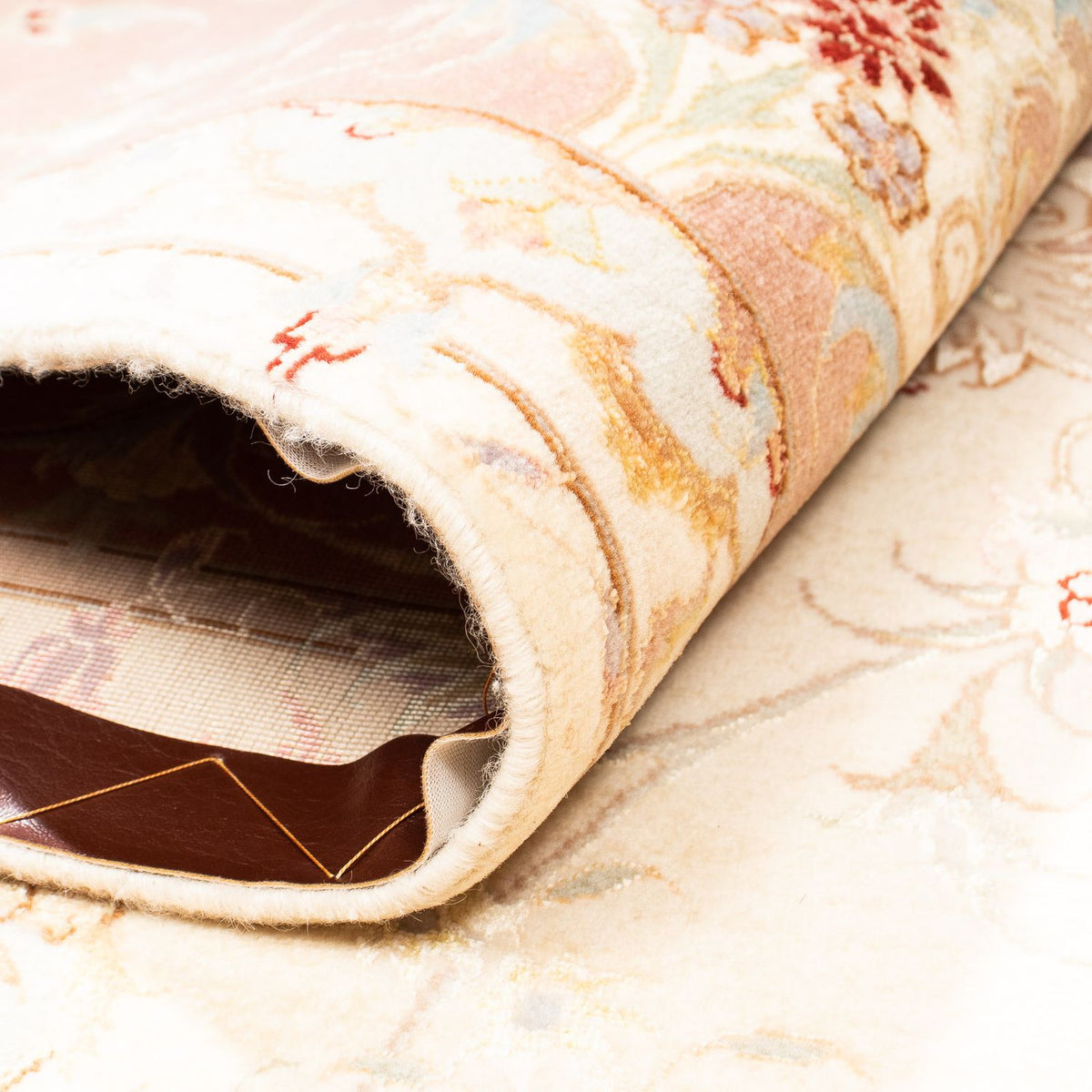 Alfombra Persa - Tabriz - Real - 312 x 203 cm - beige