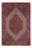Alfombra persa - Bidjar - 241 x 170 cm - rojo oscuro