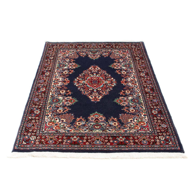 Alfombra persa - Nómada - 154 x 103 cm - azul oscuro