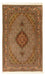 Alfombra Persa - Tabriz - Real - 126 x 80 cm - beige
