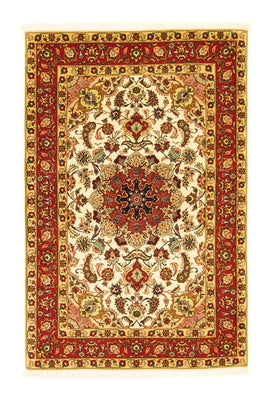 Alfombra Persa - Tabriz - Real - 158 x 103 cm - beige