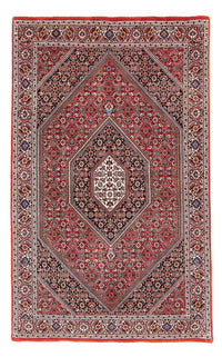Alfombra persa - Bidjar - 182 x 109 cm - rojo