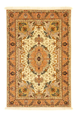 Alfombra Persa - Tabriz - Real - 151 x 100 cm - beige