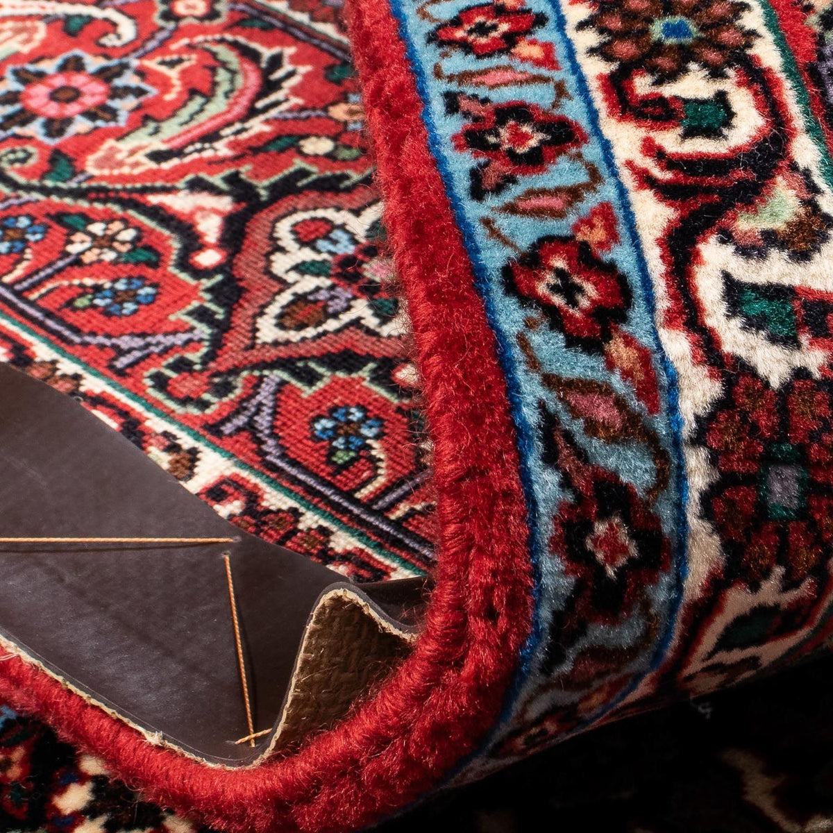 Alfombra persa - Bidjar - 250 x 168 cm - rojo