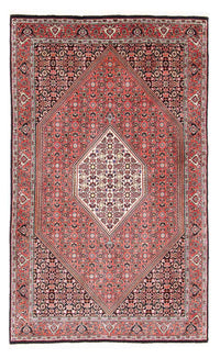 Alfombra persa - Bidjar - 179 x 108 cm - rojo claro