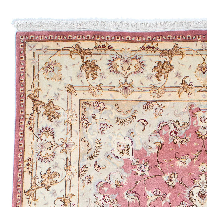 Alfombra Persa - Tabriz - Real - 236 x 166 cm - rosa