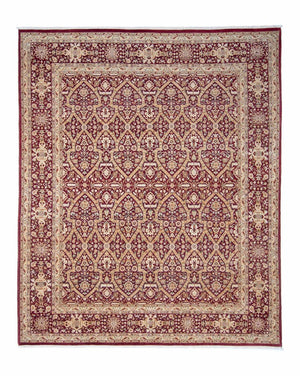 Alfombra Ziegler - 304 x 244 cm - rojo oscuro