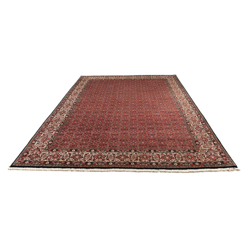Alfombra persa - Bidjar - 307 x 208 cm - rojo oscuro