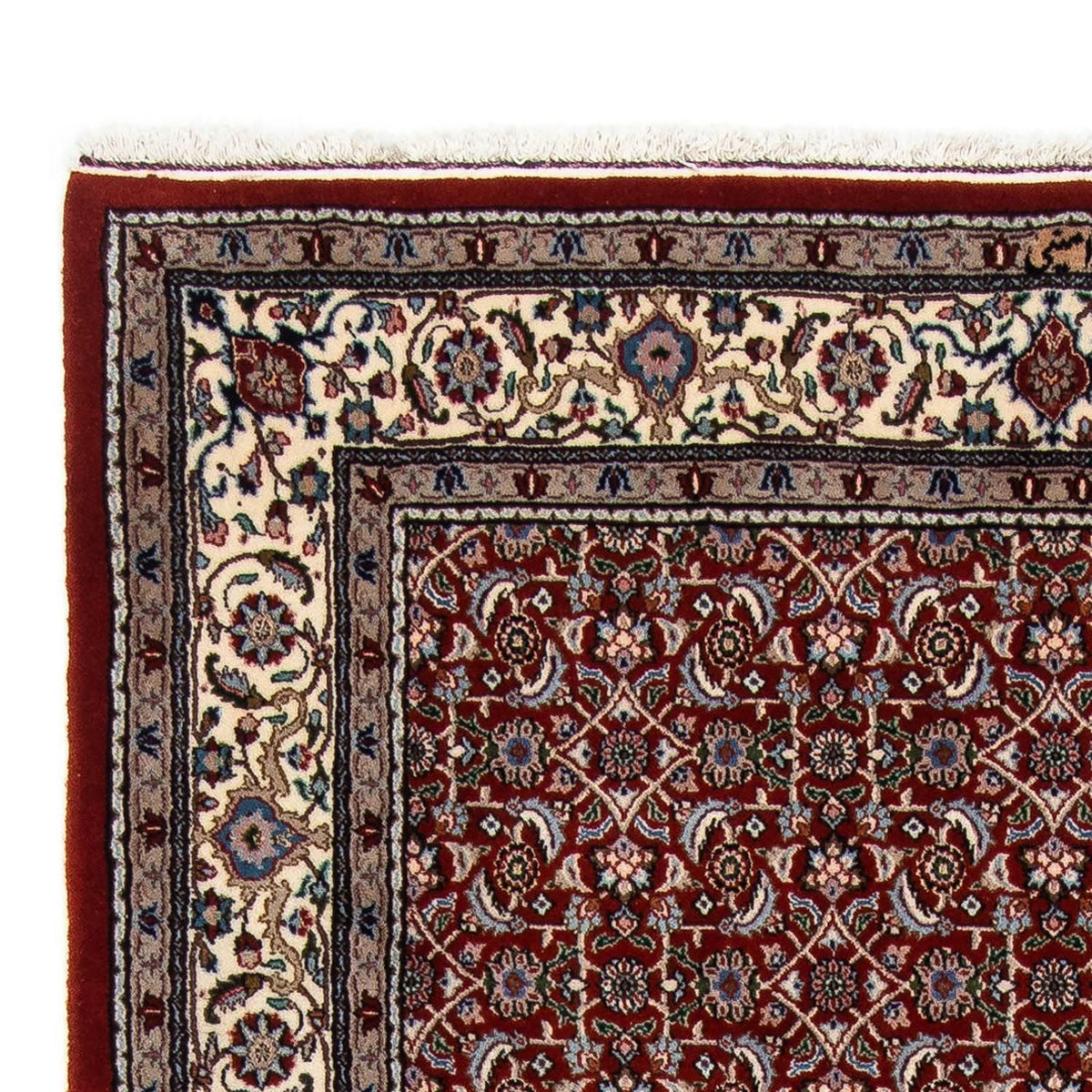 Moud Alfombra 138x226cm - Alfombra persa - rojo oscuro
