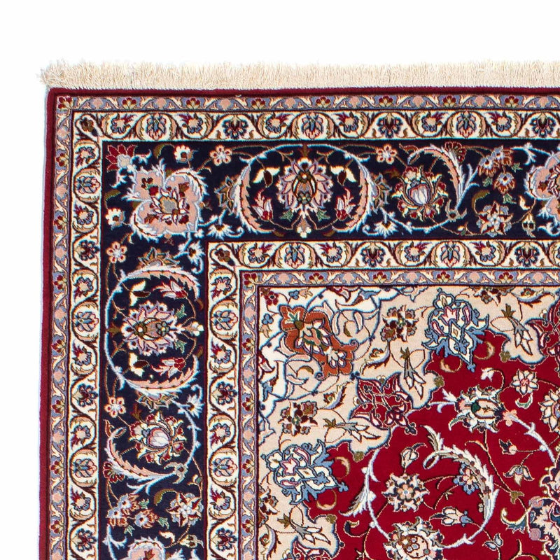 Alfombra Persa - Isfahan - Prima - 227 x 164 cm - rojo oscuro