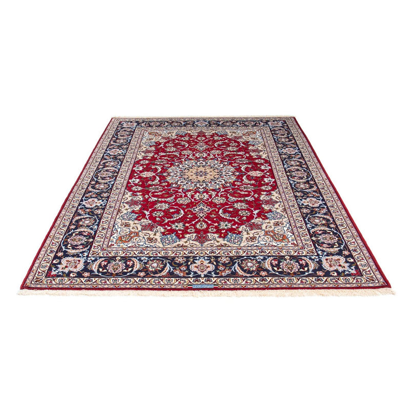 Alfombra Persa - Isfahan - Prima - 227 x 164 cm - rojo oscuro