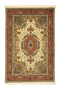 Alfombra Persa - Tabriz - Real - 152 x 102 cm - beige