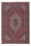 Alfombra persa - Bidjar - 206 x 132 cm - rojo oscuro