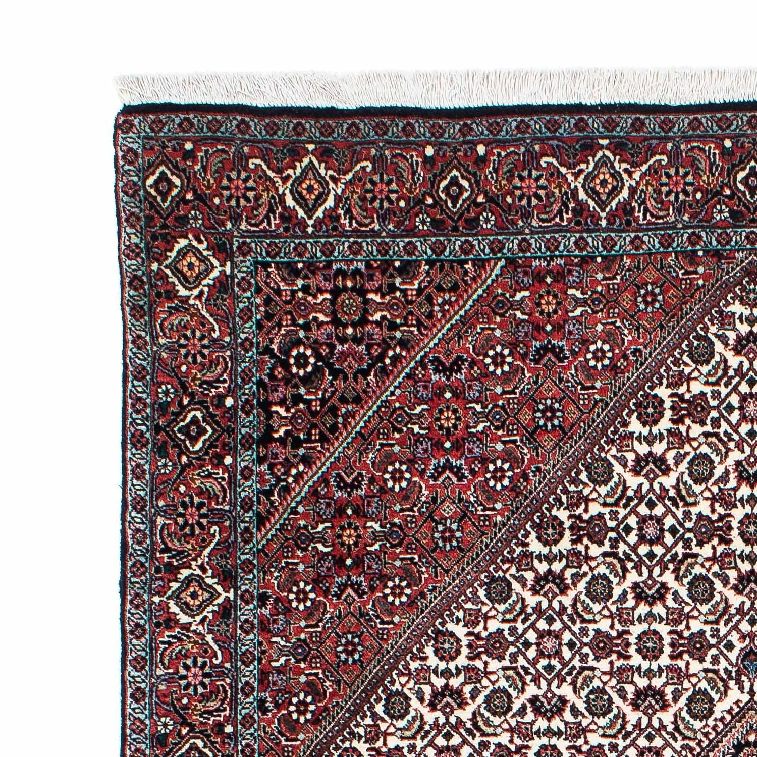 Alfombra de pasillo Alfombra persa - Bidjar - 221 x 128 cm - beige
