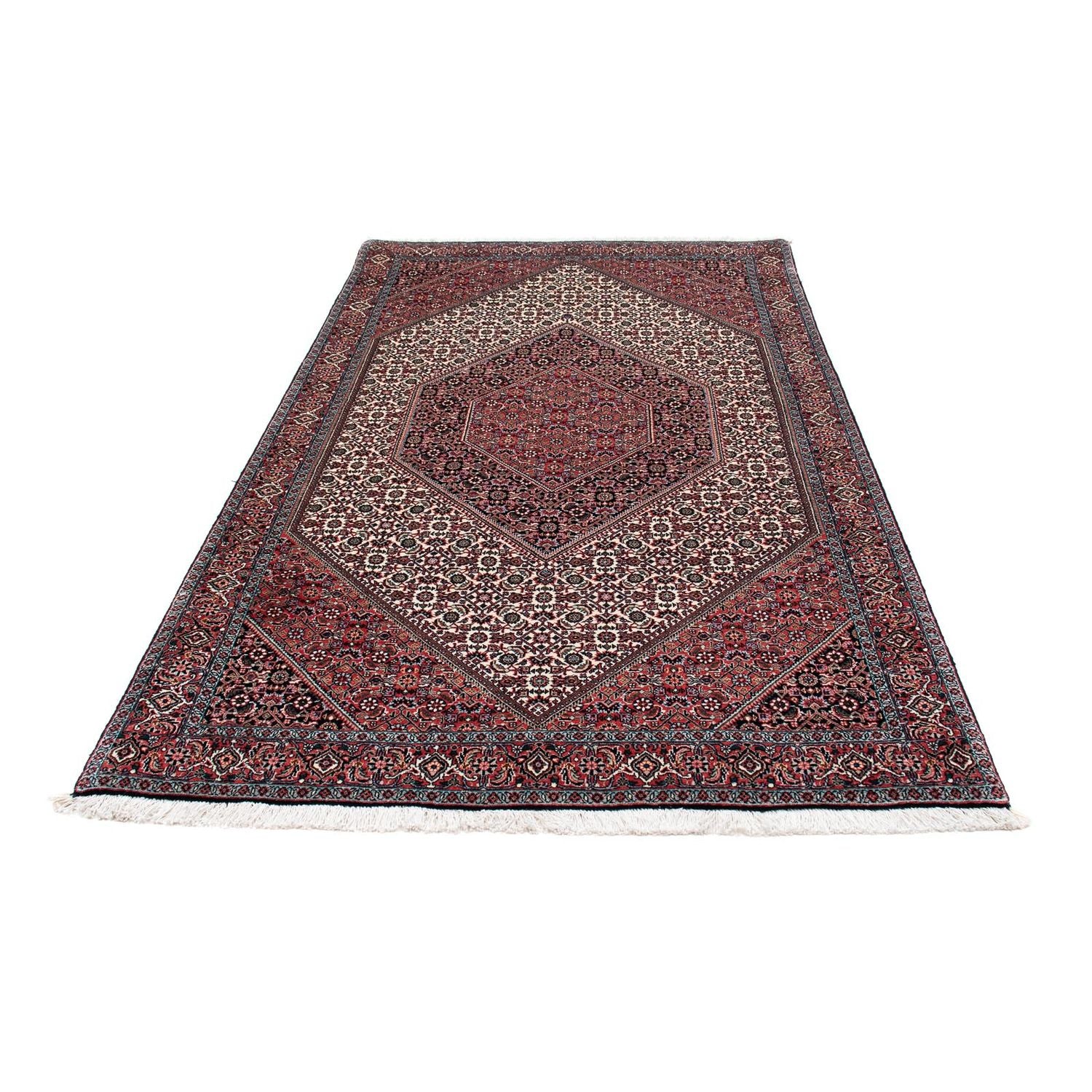 Alfombra de pasillo Alfombra persa - Bidjar - 221 x 128 cm - beige