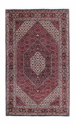 Alfombra persa - Bidjar - 211 x 126 cm - rojo claro