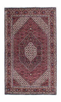 Alfombra persa - Bidjar - 211 x 126 cm - rojo claro