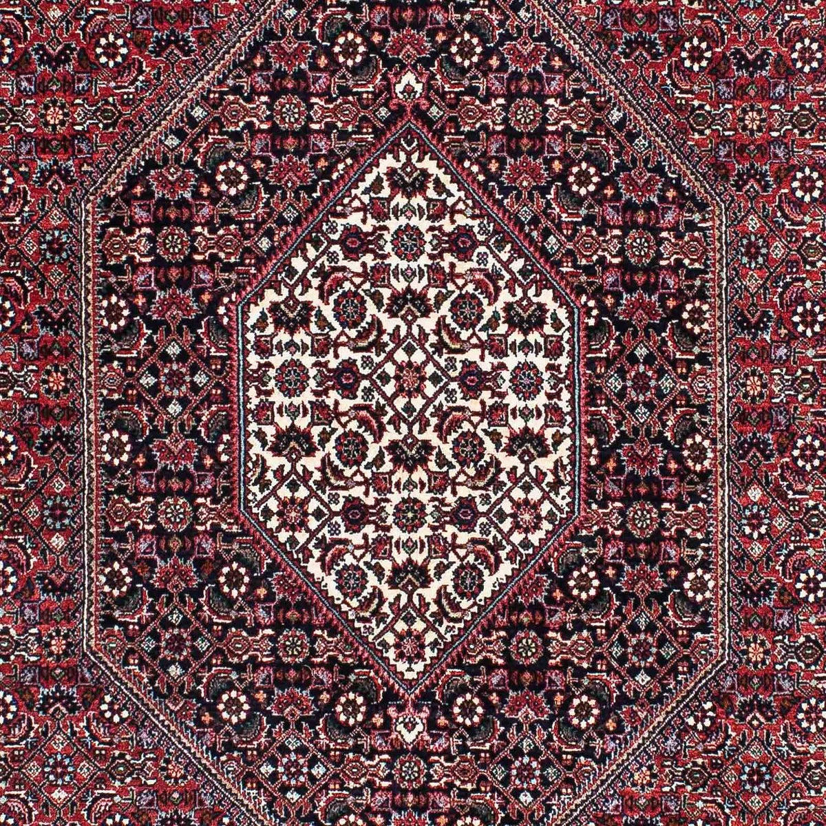 Alfombra persa - Bidjar - 211 x 126 cm - rojo claro