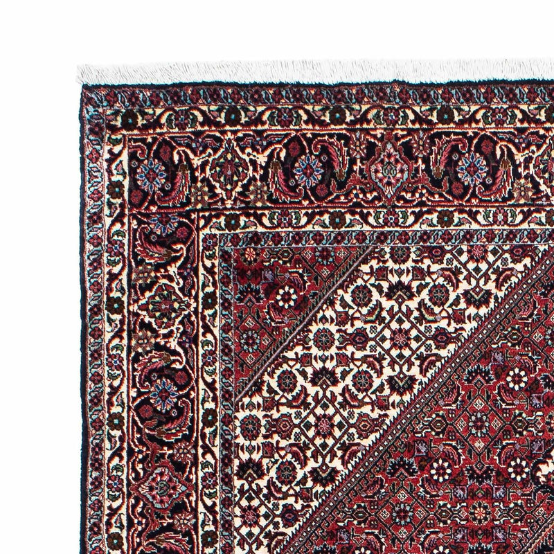 Alfombra persa - Bidjar - 211 x 126 cm - rojo claro