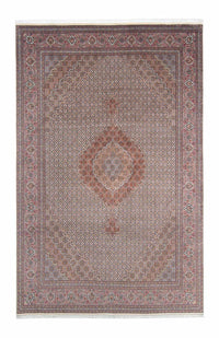 Alfombra persa - Tabriz - 307 x 197 cm - marrón claro