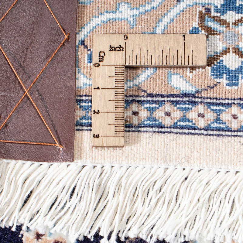 Alfombra Persa - Nain - Prima - 301 x 201 cm - azul oscuro