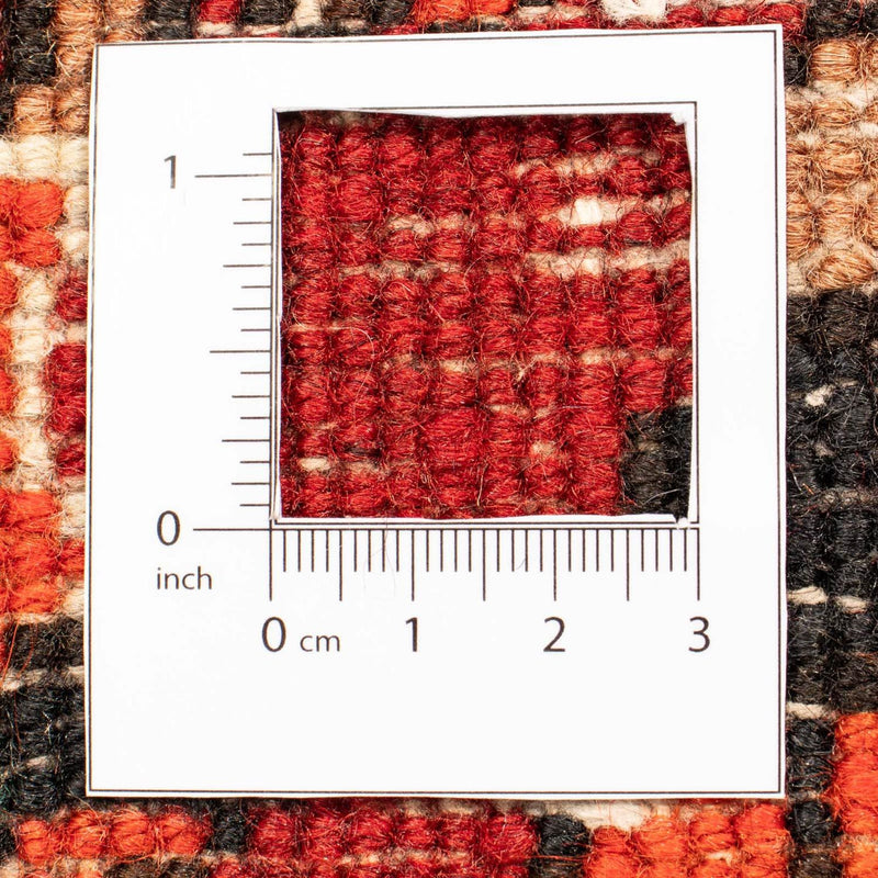 Alfombra persa - Nómada - 295 x 202 cm - rojo oscuro