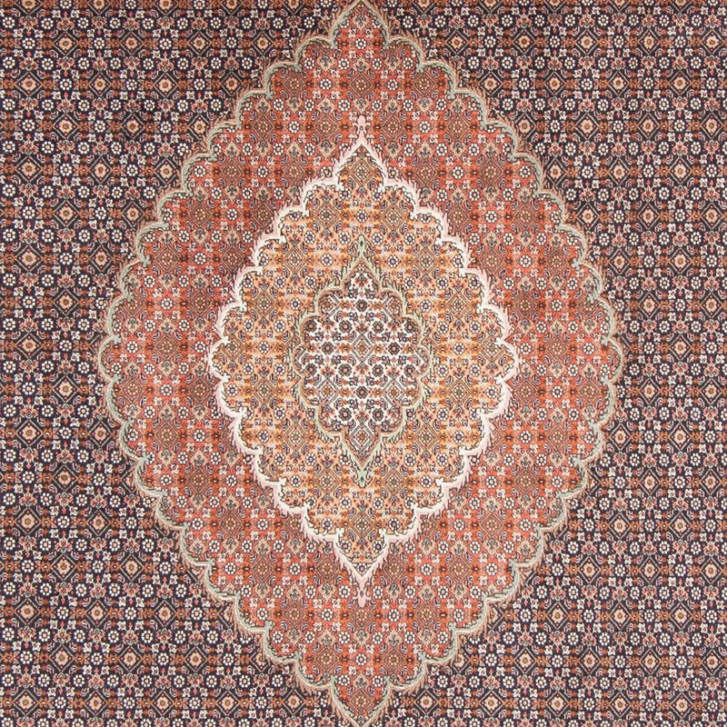 Alfombra persa - Tabriz - 310 x 202 cm - azul oscuro