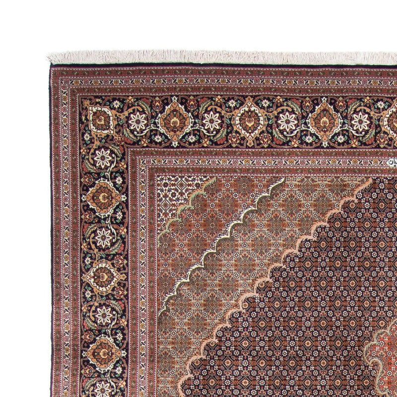 Alfombra persa - Tabriz - 310 x 202 cm - azul oscuro