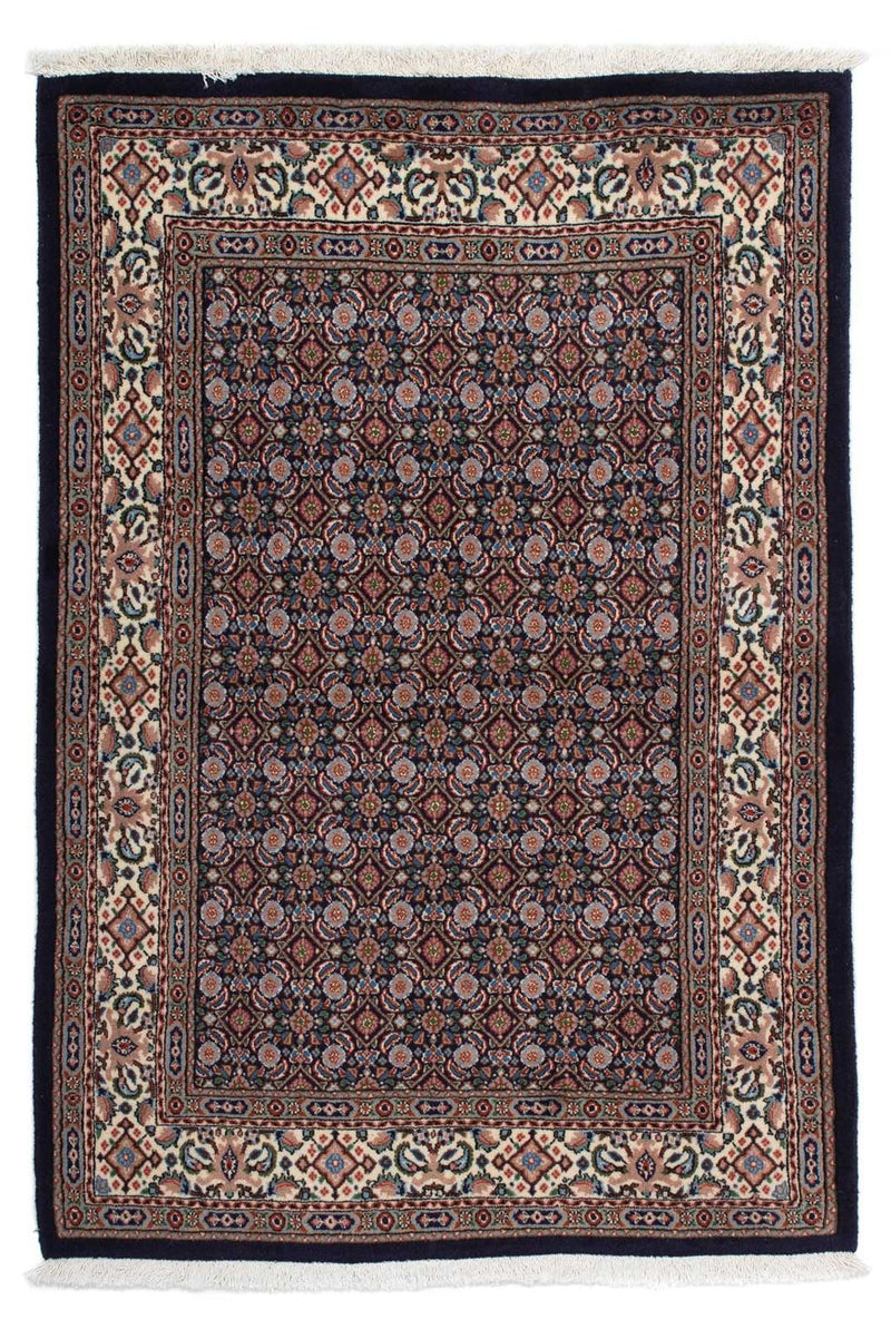 Alfombra persa - Clásica - 146 x 99 cm - azul oscuro