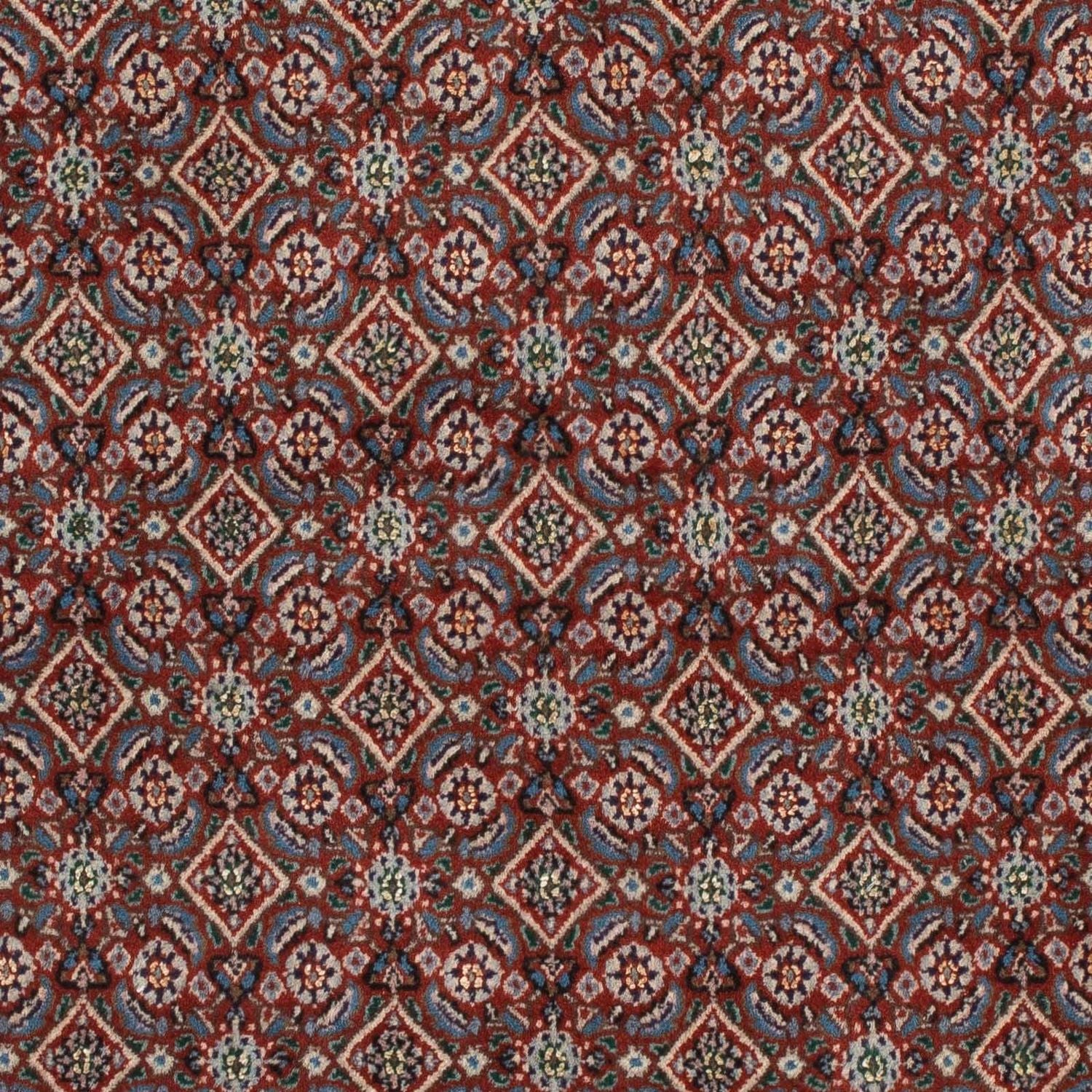 Alfombra persa - Clásica - 147 x 96 cm - rojo oscuro
