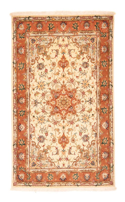 Alfombra Persa - Tabriz - Real - 141 x 98 cm - beige