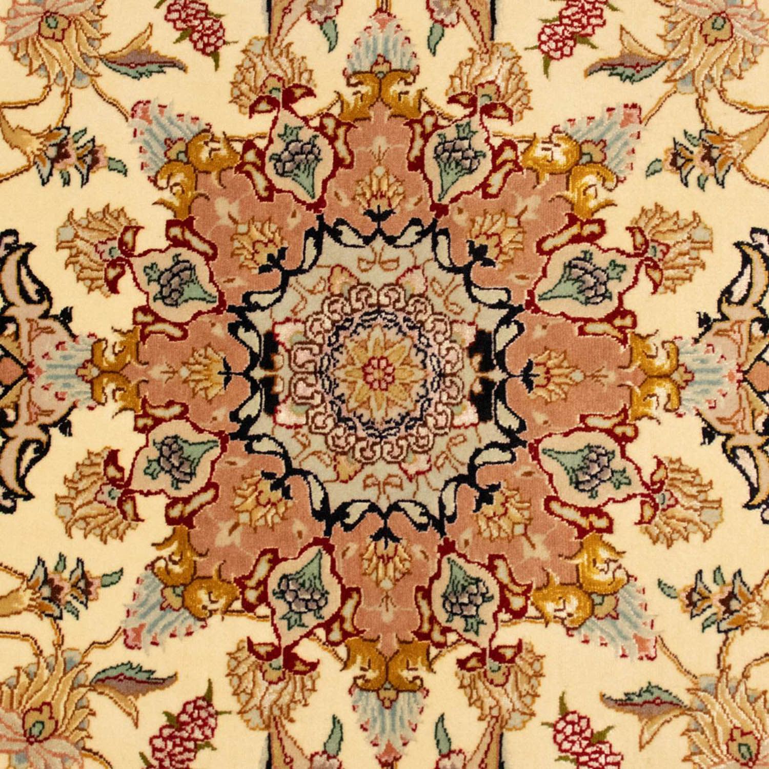 Alfombra Persa - Tabriz - Real - 150 x 101 cm - beige