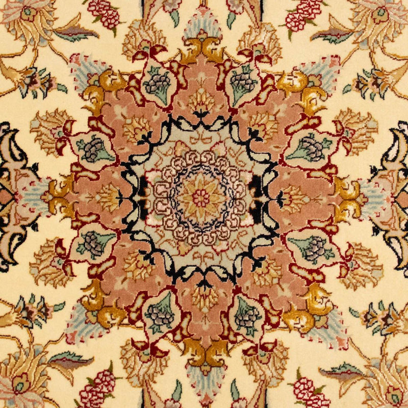 Alfombra Persa - Tabriz - Real - 150 x 101 cm - beige