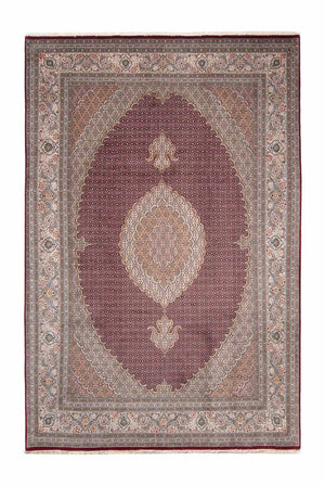 Alfombra persa - Tabriz - 309 x 205 cm - rojo