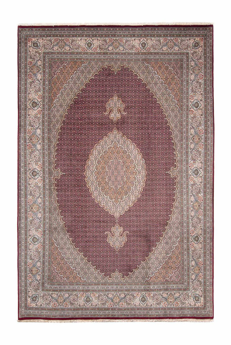 Alfombra persa - Tabriz - 309 x 205 cm - rojo