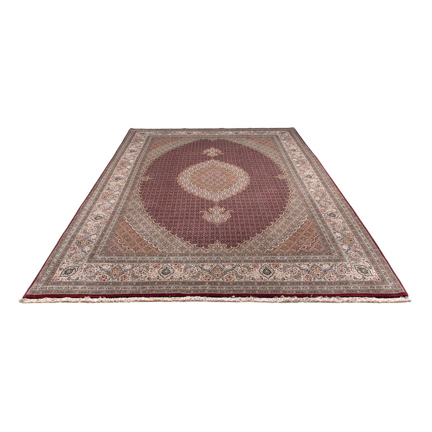 Alfombra persa - Tabriz - 309 x 205 cm - rojo