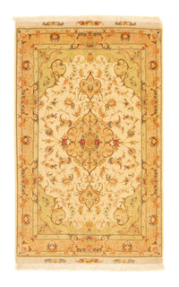 Alfombra Persa - Tabriz - Real - 157 x 100 cm - beige